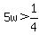 5w%3E1%2F4