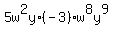 5w%5E2y%2A%28-3%29w%5E8y%5E9
