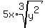5x%2Aroot%283%2Cy%5E2%29