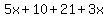 5x%2B10%2B21%2B3x
