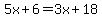 5x%2B6=3x%2B18