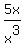 5x%2Fx%5E3+