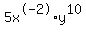 5x%5E-2%2Ay%5E10