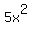5x%5E2
