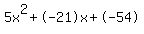 5x%5E2%2B-21x%2B-54