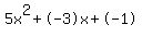 5x%5E2%2B-3x%2B-1