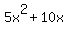 5x%5E2%2B10x