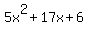 5x%5E2%2B17x%2B6