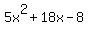 5x%5E2%2B18x-8