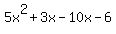 5x%5E2%2B3x-10x-6
