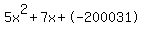 5x%5E2%2B7x%2B-200031