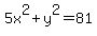 5x%5E2%2By%5E2=81