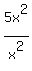5x%5E2%2Fx%5E2