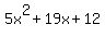 5x%5E2+%2B+19x+%2B+12