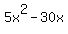 5x%5E2-30x