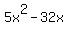 5x%5E2-32x