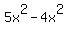5x%5E2-4x%5E2