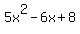 5x%5E2-6x%2B8