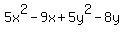 5x%5E2-9x%2B5y%5E2-8y