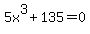 5x%5E3%2B135=0