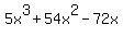 5x%5E3+%2B+54x%5E2+-+72x