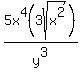 5x%5E4%283sqrt%28x%5E2%29%29%2Fy%5E3
