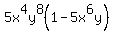 5x%5E4y%5E8%281-5x%5E6y%29