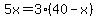 5x+=+3%2840-x%29