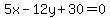 5x-12y%2B30=0