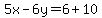 5x-6y=6%2B10