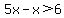 5x-x%3E6