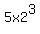 5x2%5E3
