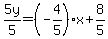 5y%2F5+=+%28-4%2F5%29x%2B8%2F5