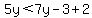 5y%3C7y-3%2B2