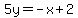 5y=-x%2B2