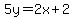 5y=2x%2B2