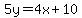 5y=4x%2B10