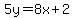 5y=8x%2B2