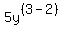 5y%5E%28%283-2%29%29