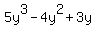 5y%5E3-4y%5E2%2B3y