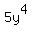 5y%5E4