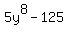 5y%5E8-125