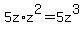 5z%2Az%5E2+=+5z%5E3