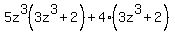 5z%5E3%283z%5E3%2B2%29%2B4%283z%5E3%2B2%29
