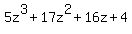 5z%5E3+%2B+17z%5E2+%2B+16z+%2B+4