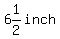 6%261%2F2inch