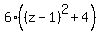 6%28%28z-1%29%5E2+%2B+4%29