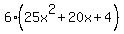 6%2825x%5E2%2B20x%2B4%29