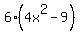 6%284x%5E2-9%29