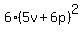 6%285v%2B6p%29%5E2